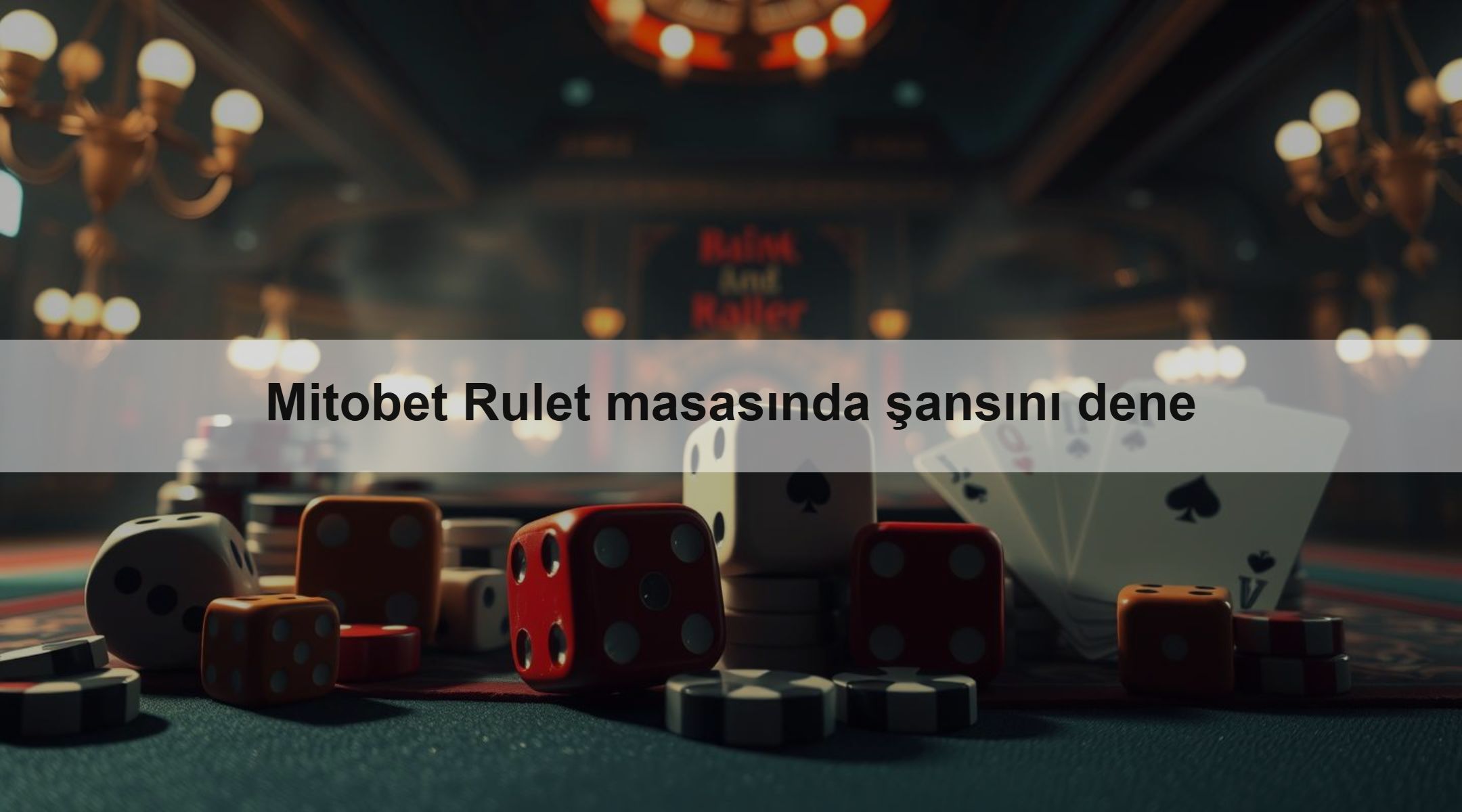 Mitobet Rulet masasında şansını dene
